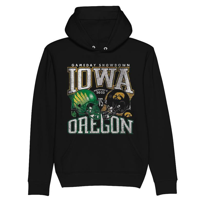 Gameday Showdown Iowa Hawkeyes Vs Oregon Ducks T-shirt