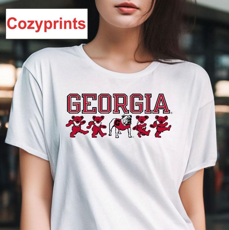 Georgia X Grateful Dead Mascot Dawgs T-shirt