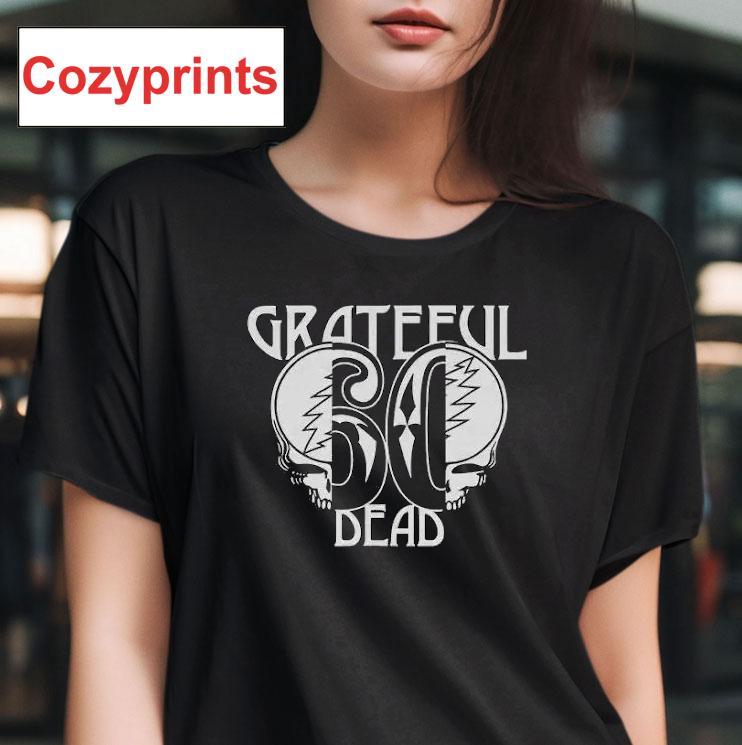 Grateful Dead 60th Split Stealie T-shirt