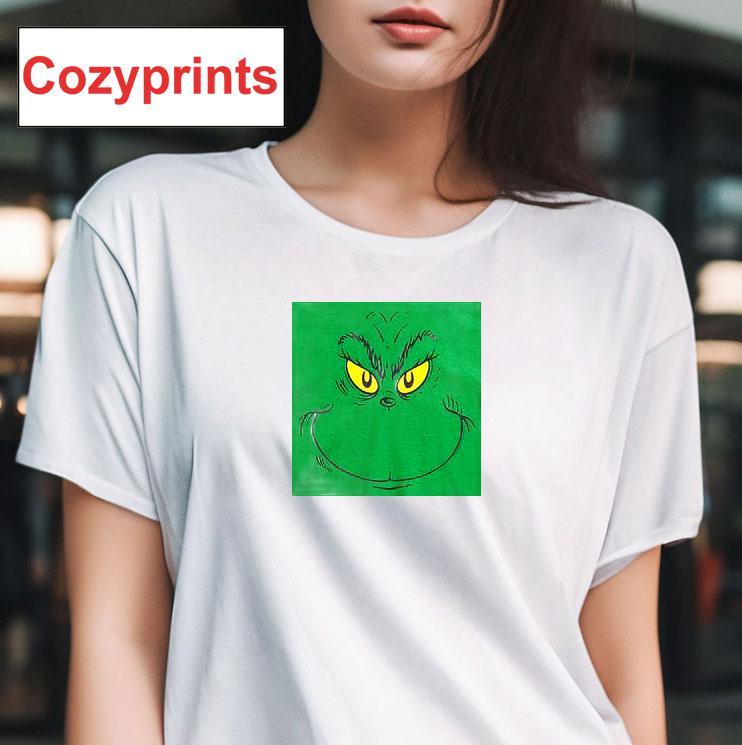 Grinch Face Costume T-shirt