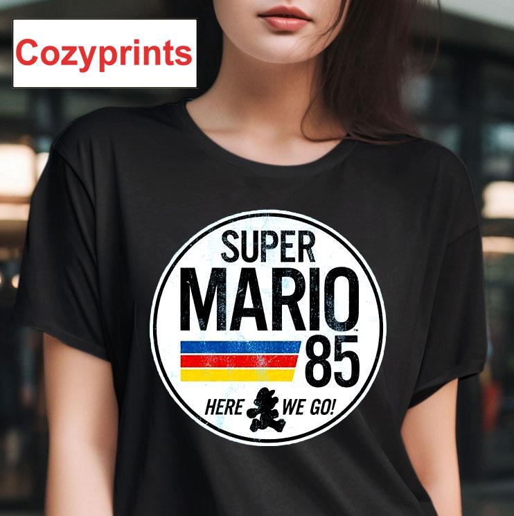 Here We Go Super Mario '85 Nintendo T-shirt