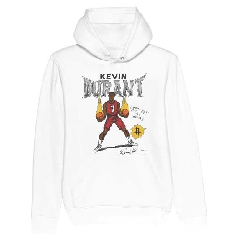 Houston Rockets Comic Book Kevin Durant He's On Fire T-shirt
