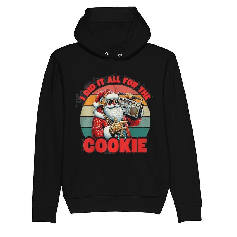 I Did It All For The Cookie Santa Christmas T-shirt
