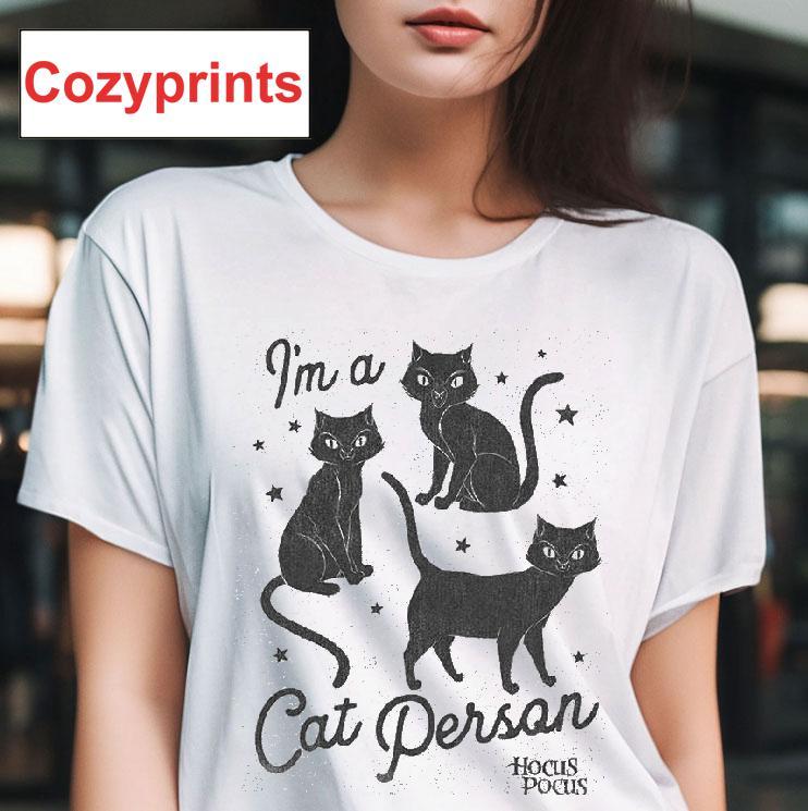 I'm A Cat Person Hocus Pocus T-shirt
