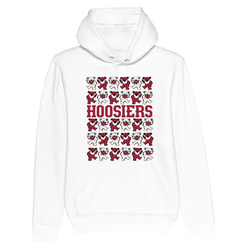 Indiana Hoosiers X Grateful Dead Stacked Bears T-shirt