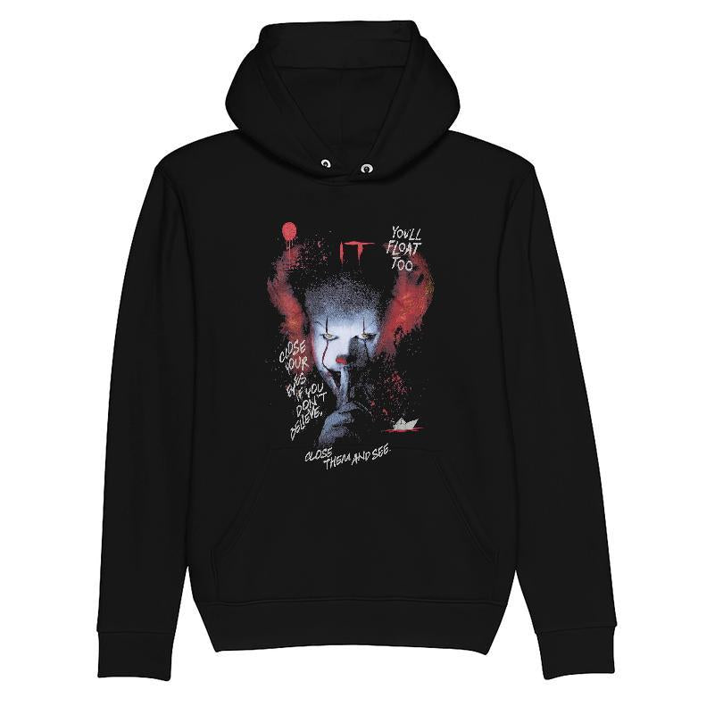 IT Pennywise Close Your Eyes You'll Float Too T-shirt