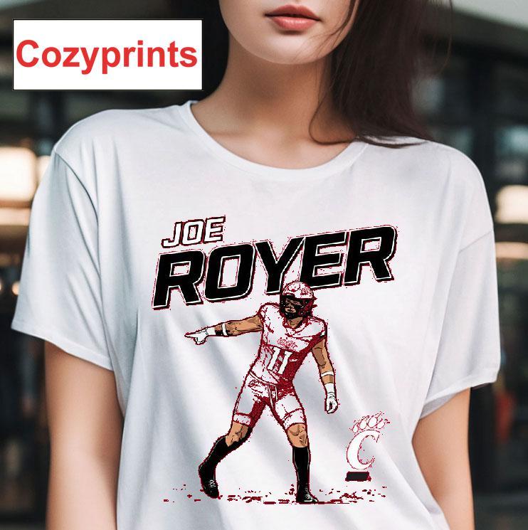 Joe Royer Bearcats Football Nil T-shirt