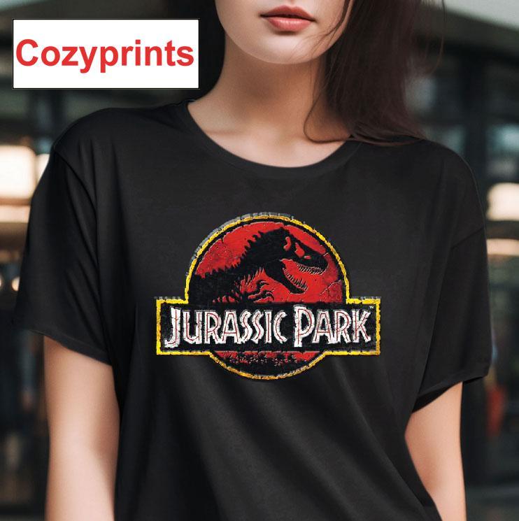 Jurassic Park Stone Logo T-shirt