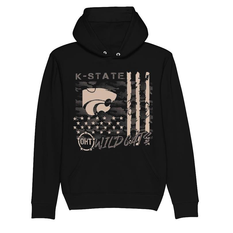 Kansas State Wildcats OHT Camo Overlay T-shirt