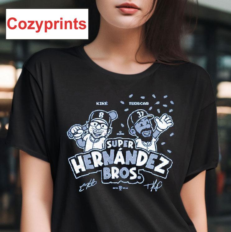 Kike And Teoscar Super Hernandez Bros T-shirt