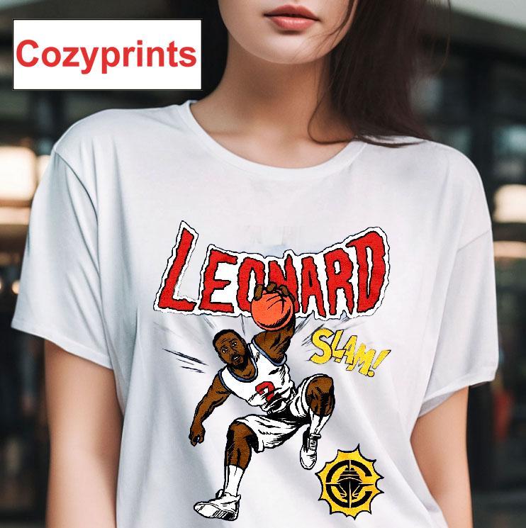 La Clippers Comic Book Kawhi Leonard T-Shirt