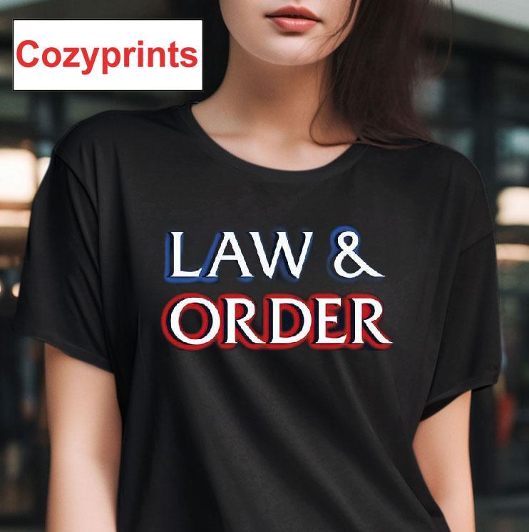 Law And Order Logo T-shirt