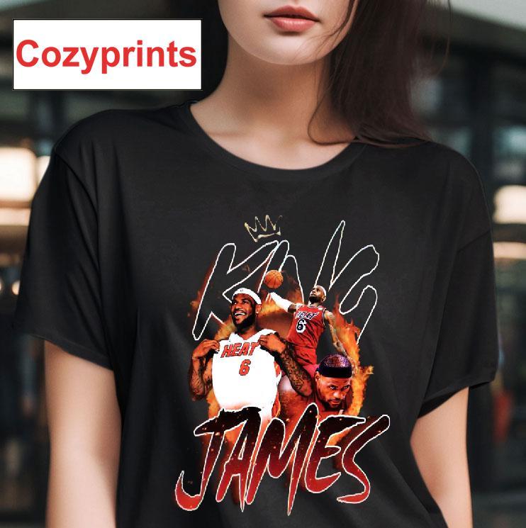 Lebron James Miami Heat Vintage T-shirt