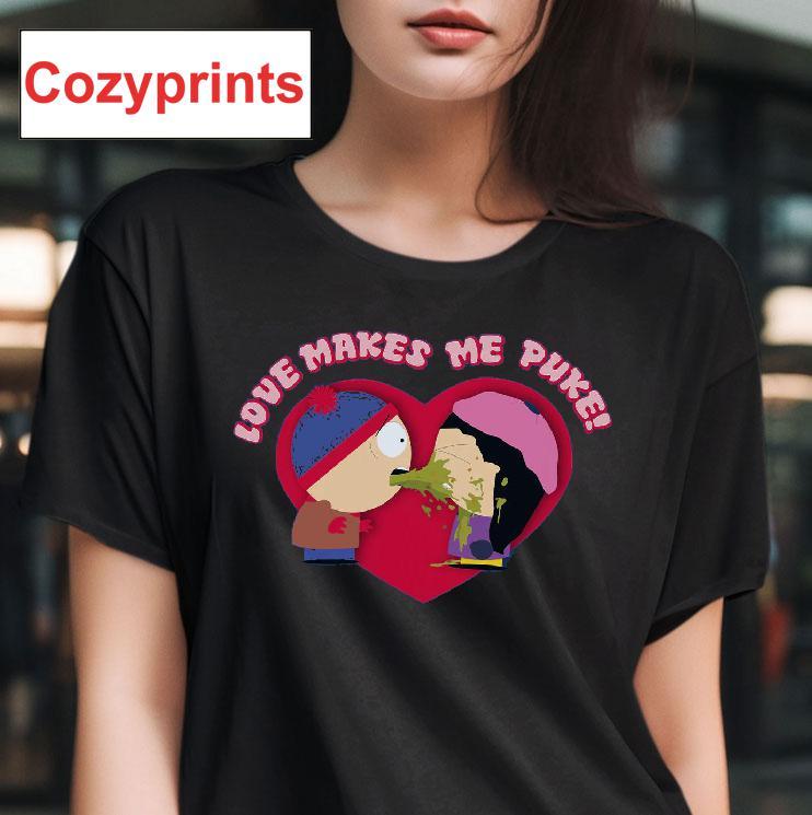 Love Makes Me Puke T-shirt