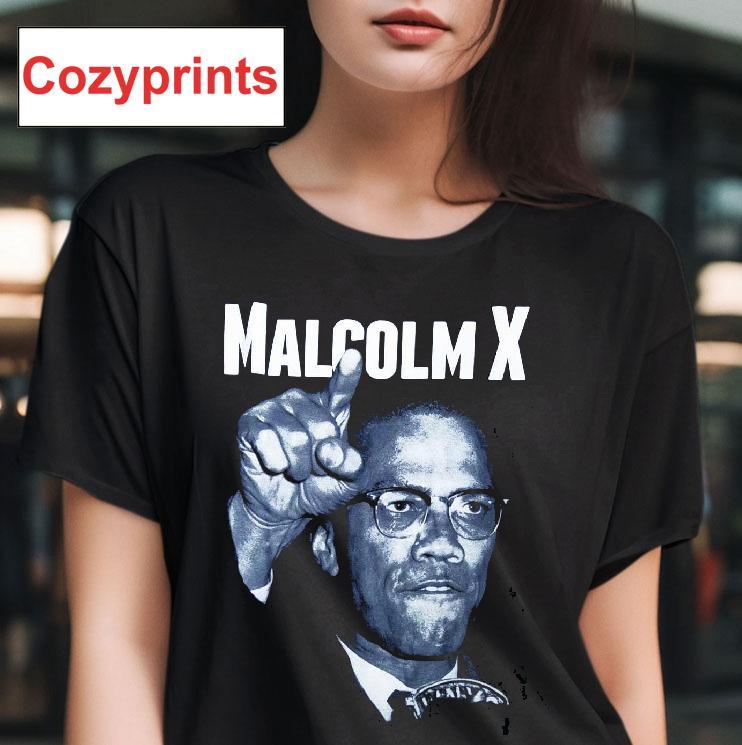 Malcolm X Pointing T-shirt