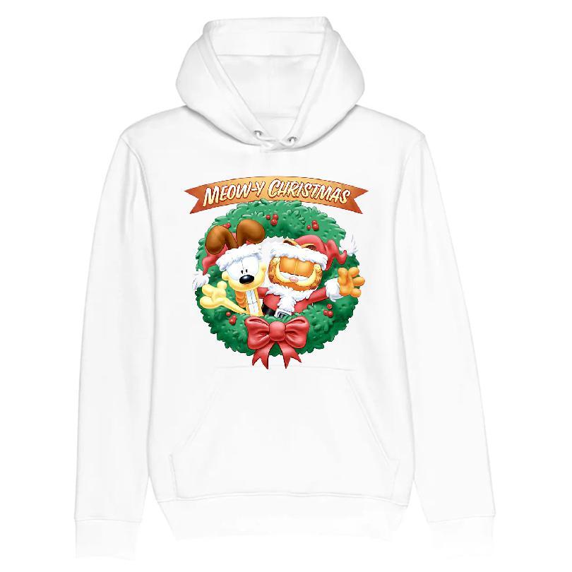 Meow-y Christmas Garfield T-shirt