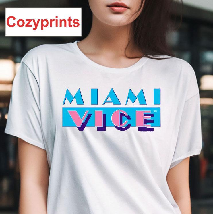 Miami Vice Logo T-shirt