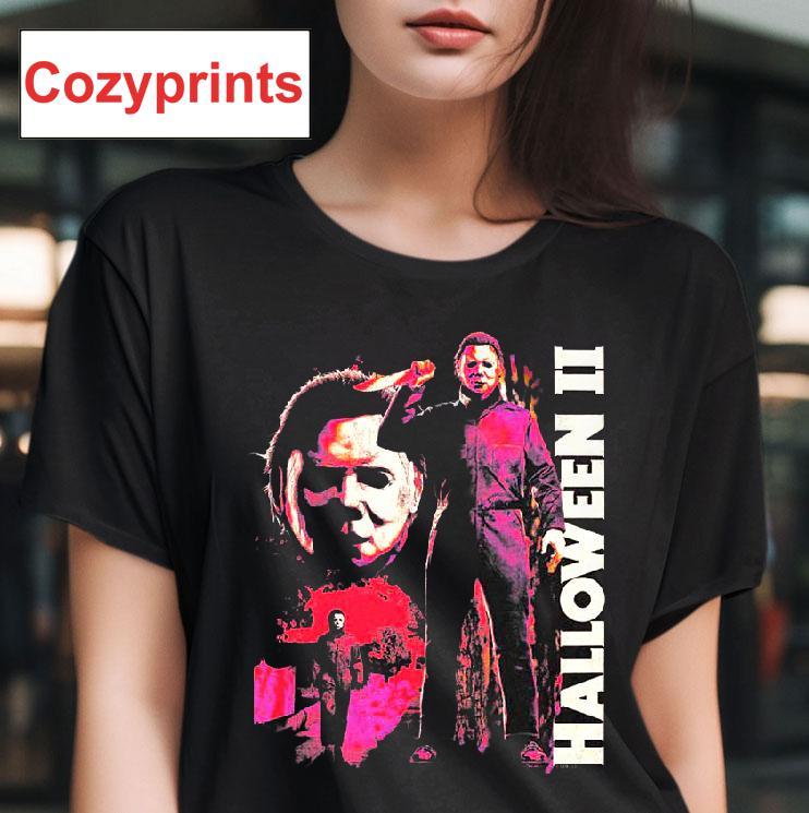 Michael Myers Collage Halloween T-shirt