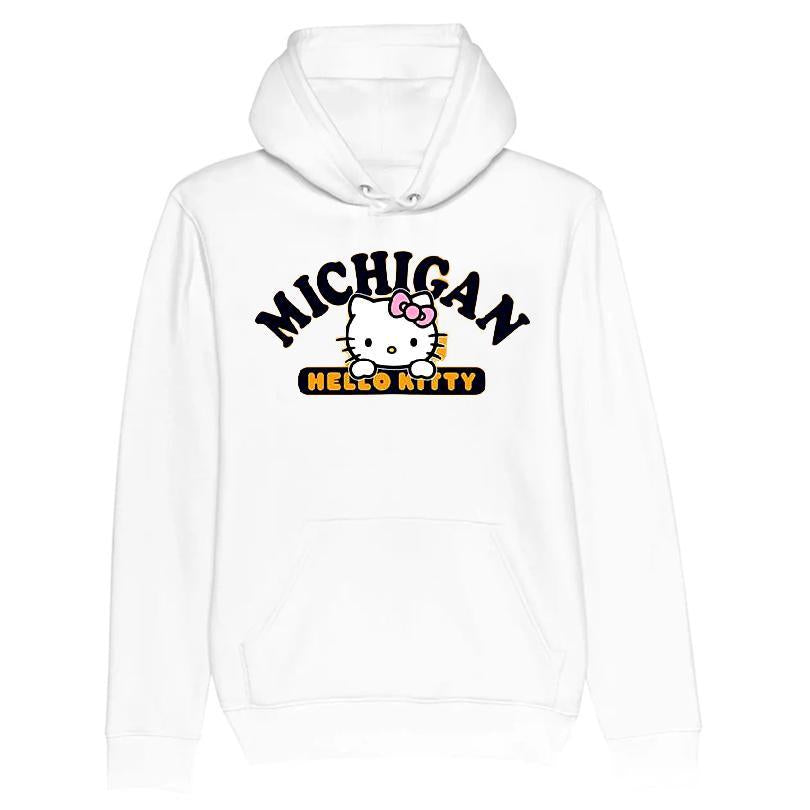 Michigan Wolverines Hello Kitty T-shirt