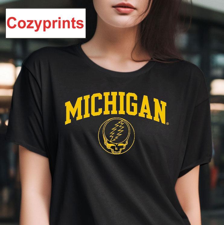 Michigan X Grateful Dead Pe Syf T-shirt
