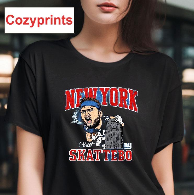Newyork Skattebo Youth Giants Cam Skattebo Signature T-shirt