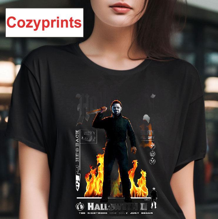 Nightmare Flames Halloween T-shirt