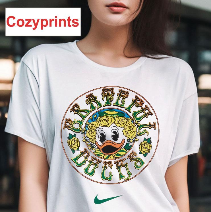 Nike X Class Trip X Grateful Dead X Oregon Duck & Roses T-shirt