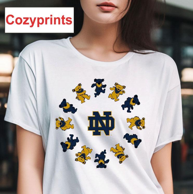 Notre Dame X Grateful Dead Circle Bears T-shirt