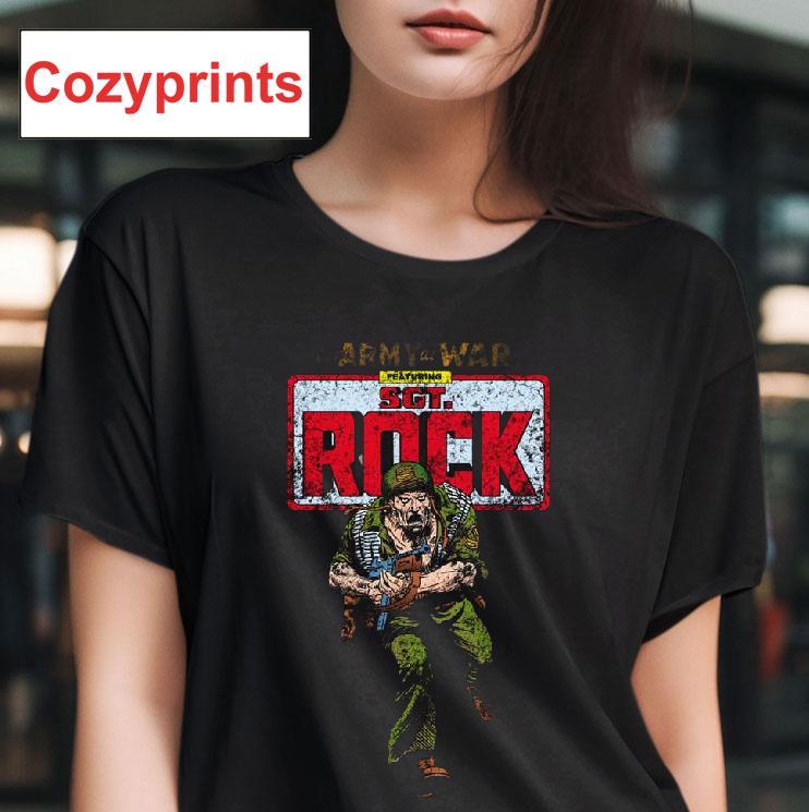 Our Army At War Pestering SGT. Rock T-shirt
