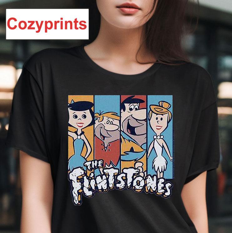 Prehistoric Panels The Flintstones T-shirt