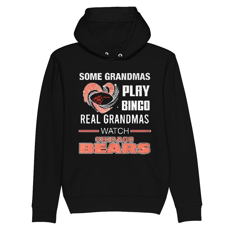 Some Grandmas Play Bingo, Real Grandmas Watch Chicago Bears 2025 T-shirt