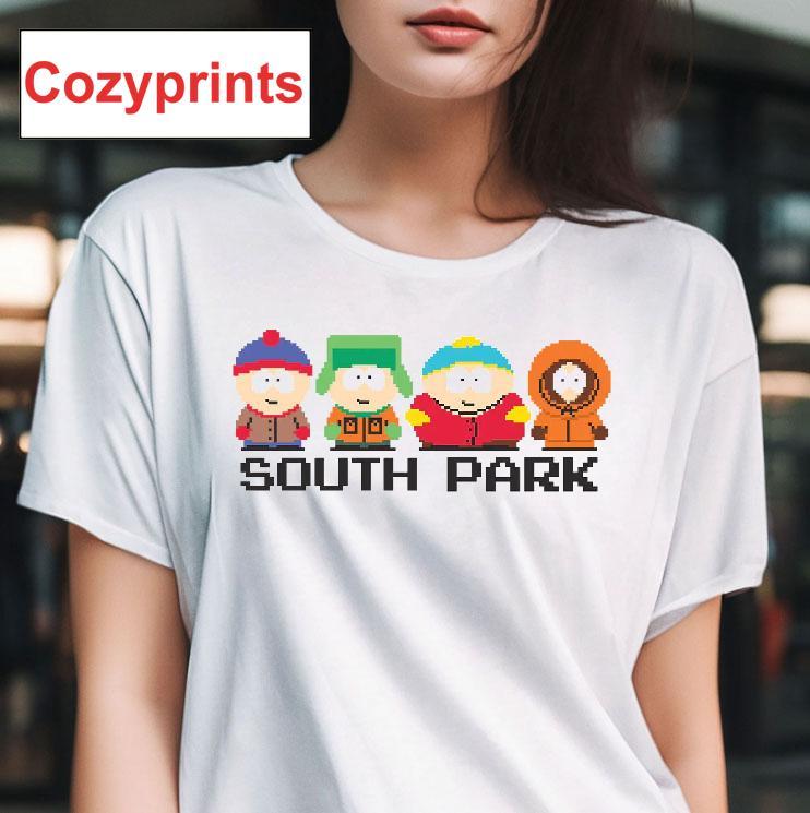 South Park 8-bit Characters T-shirt