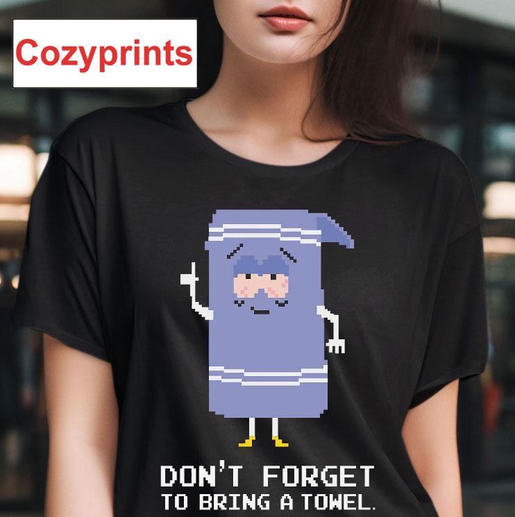 South Park 8-bit Don't Forget To Bring A Towel T-shirt