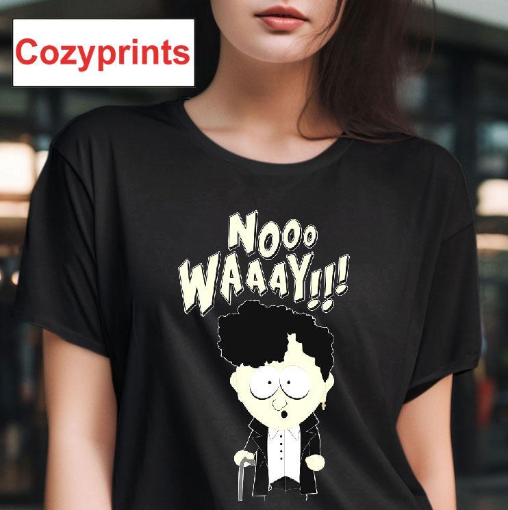 South Park Goth Micheal Nooo Waaay T-shirt