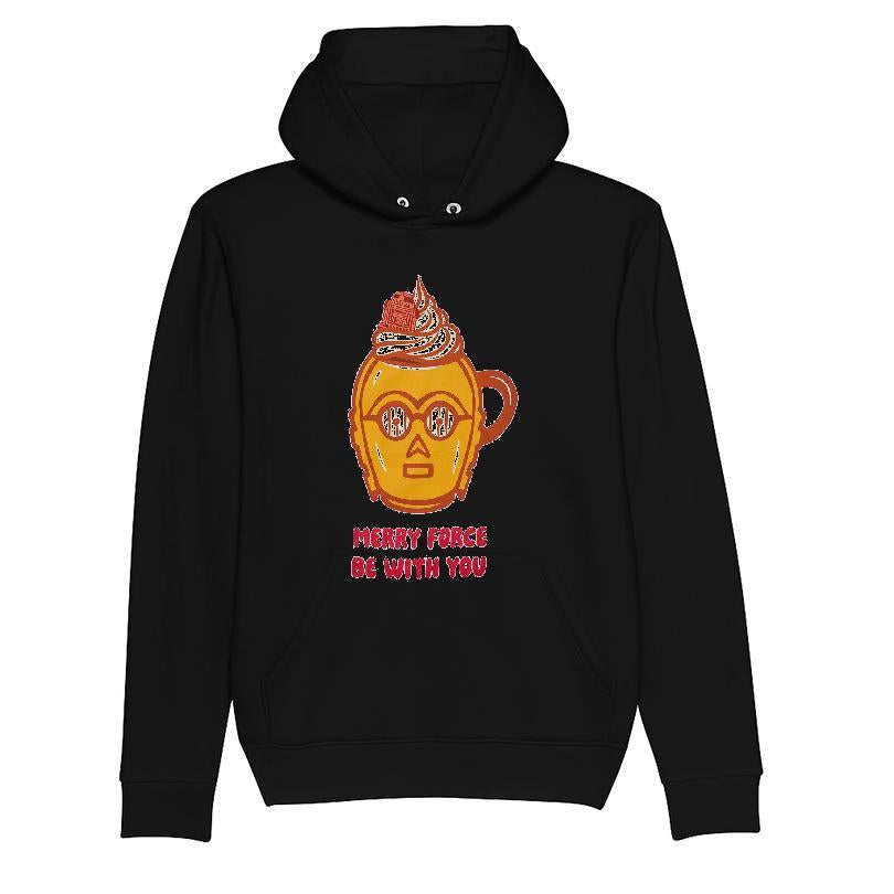 Star Wars C-3po Merry Force Be With You T-shirt