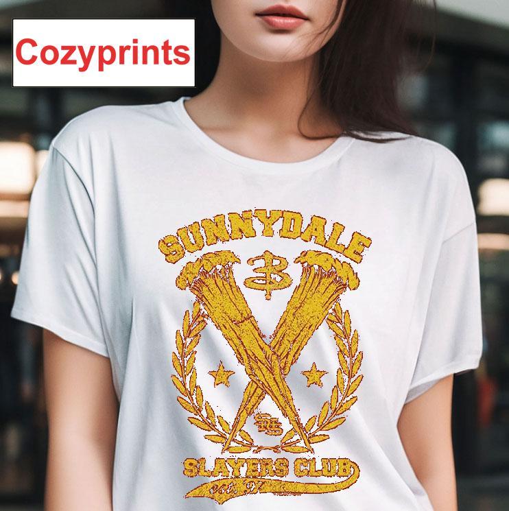 Sunnydale Slayers Club Buffy The Vampire Slayer T-shirt