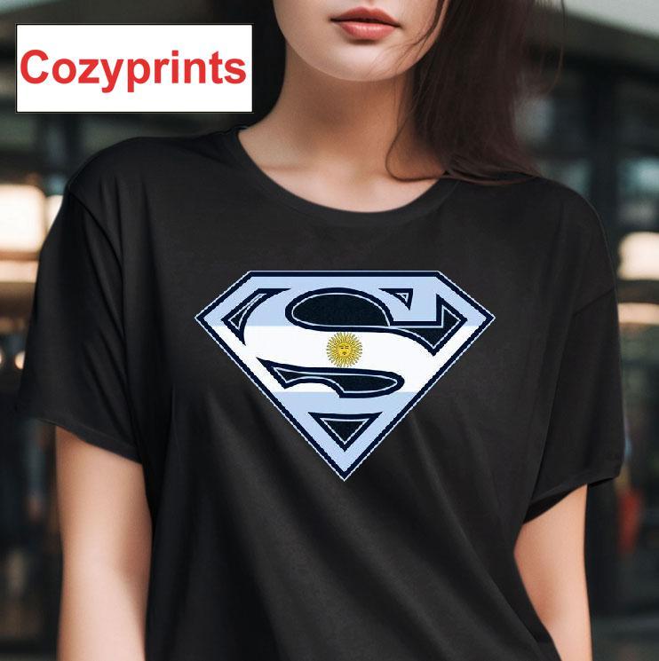 Superman - Argentinian Shield T-shirt