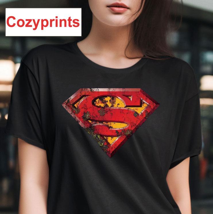 Superman Rusted Shield T-shirt