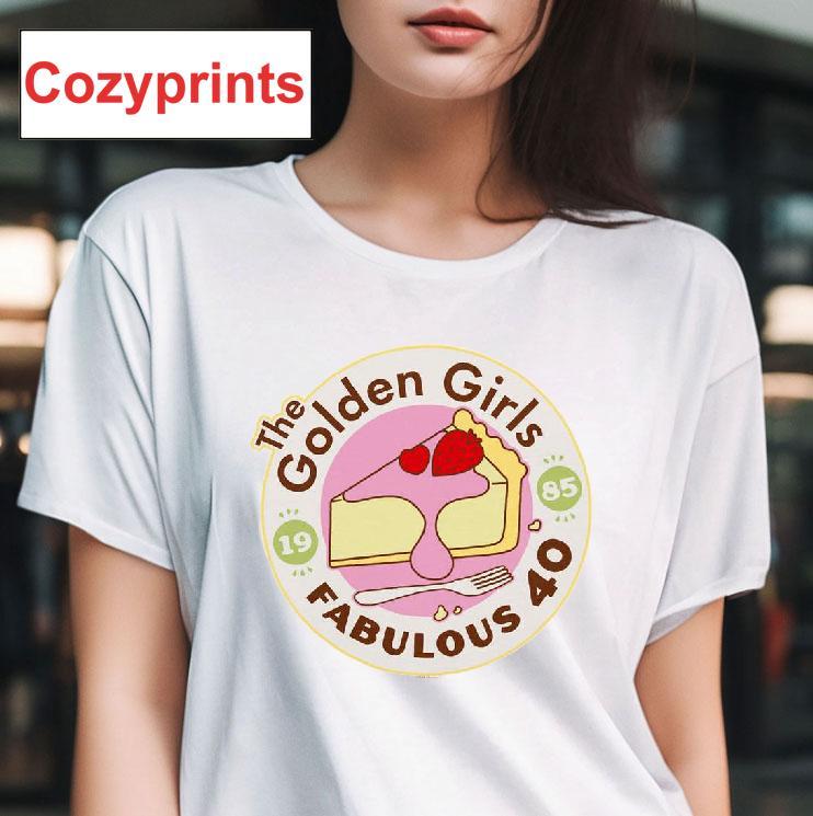 The Golden Girls Fabulous 40 Logo T-shirt