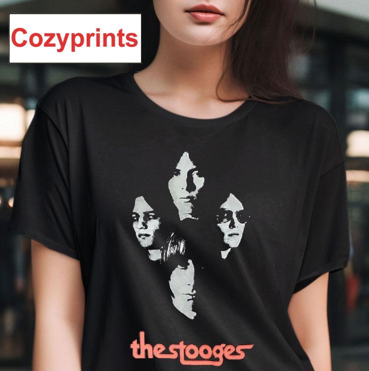 The Stooges Faces Iggy Pop T-shirt