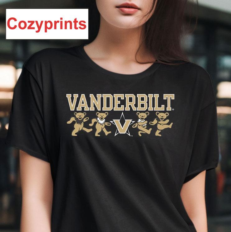 Vanderbilt X Grateful Dead Mascot Bears T-shirt