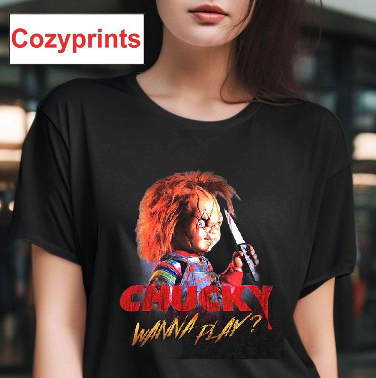 Vintage Hi I'm Chucky Wanna Play Child's Play T-shirt