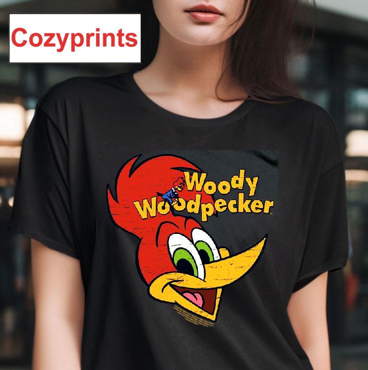 Woody Woodpecker Retro Logo T-shirt