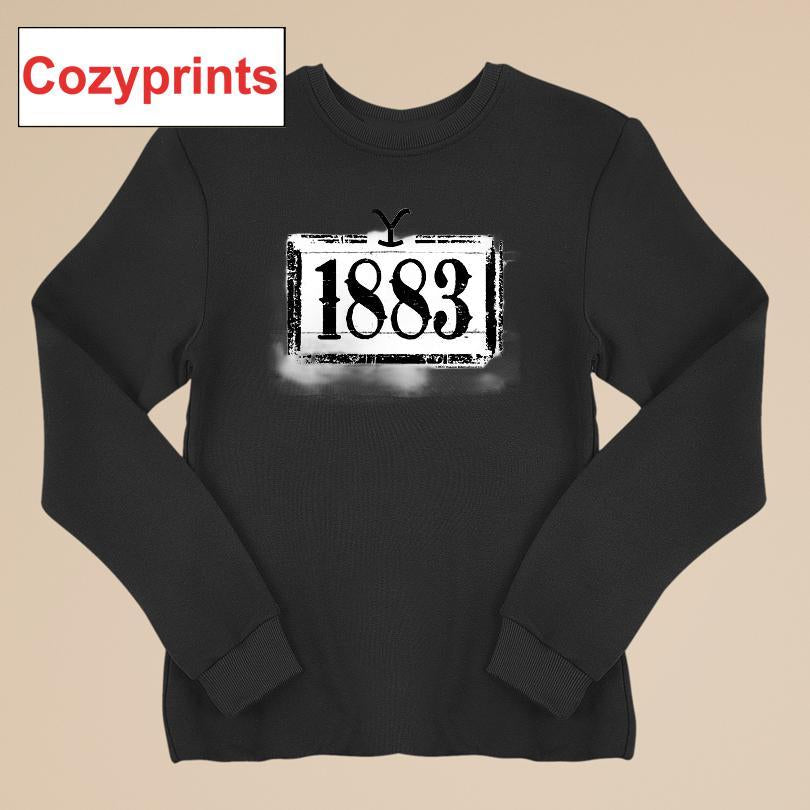 1883 Wood Sign T-shirt