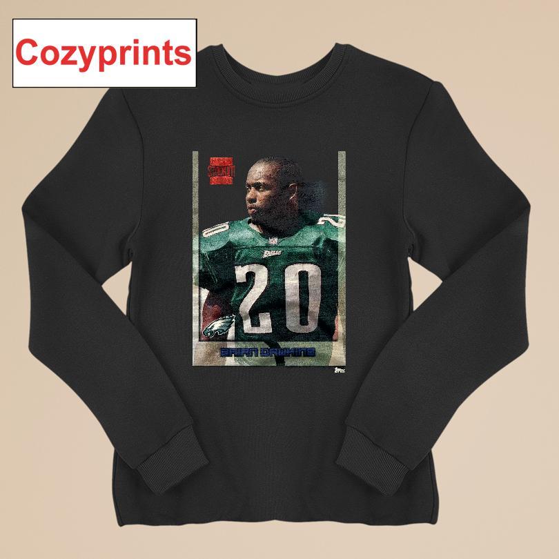 1996 Topps Stadium Club Brian Dawkins Eagles T-shirt