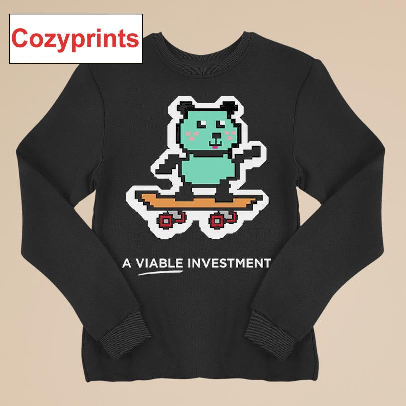 A Viable Investment Panda Bear T-shirt