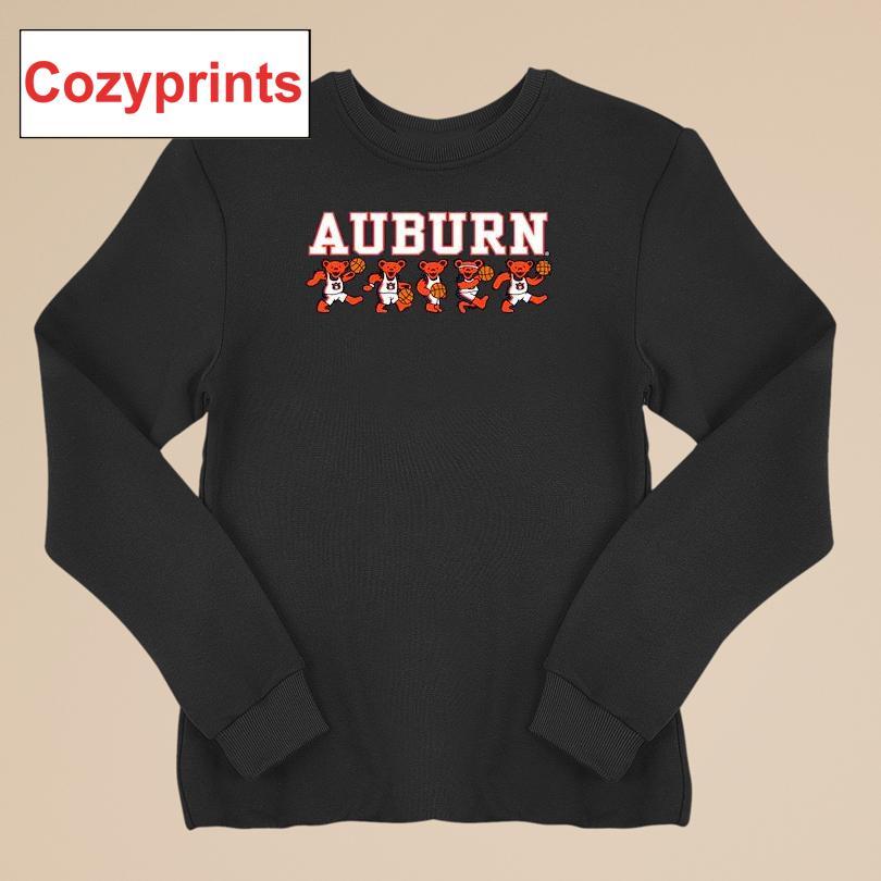 Auburn X Grateful Dead Basketball Bears T-shirt