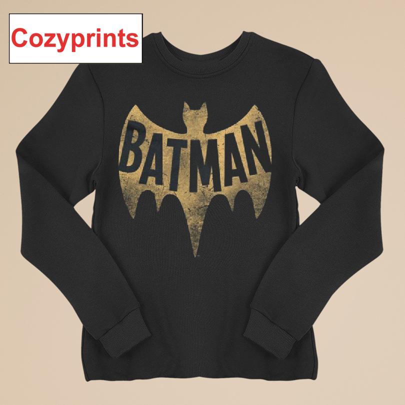 Batman Classic Tv Vintage Logo T-shirt