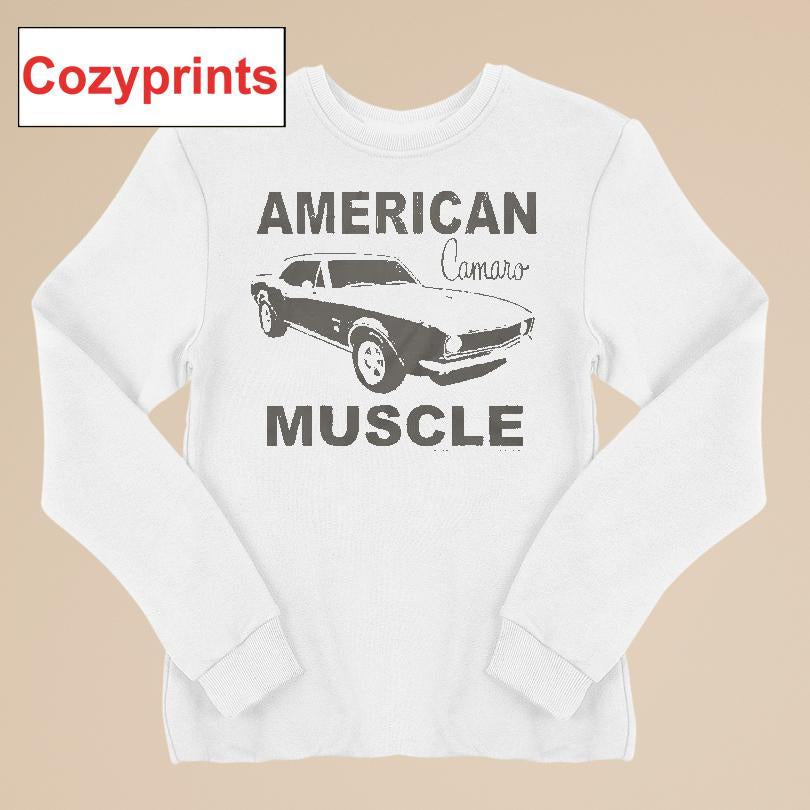 Chevrolet Camaro Faded American Muscle Graphic T-shirt