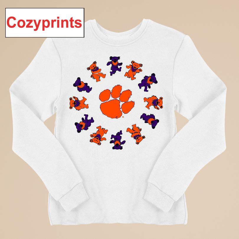 Clemson X Grateful Dead Circle Bears T-shirt